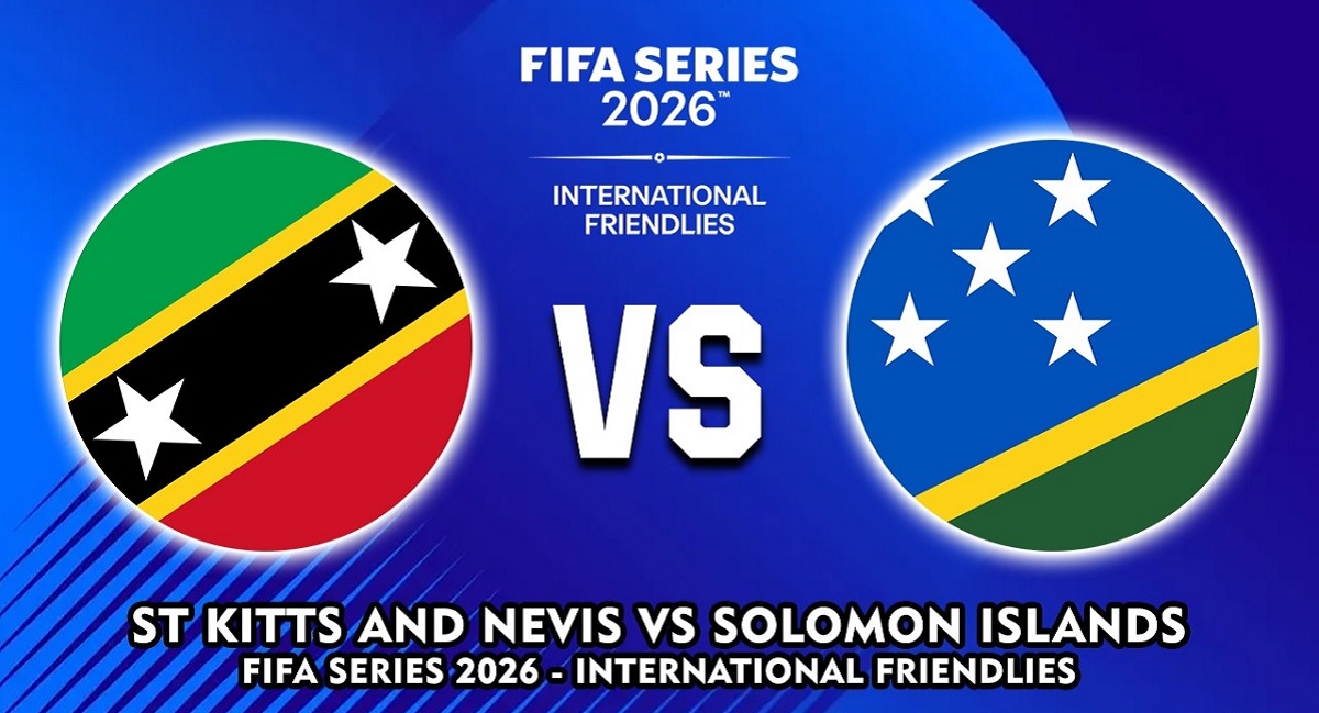 Timnas St Kitts and Nevis akan menjajal kekuatan Salomon Islands di SUGBK dalam lanjutan FIFA Series 2026, Senin (30/3/2026) sore WIB. (Sumber: YouTube.com)