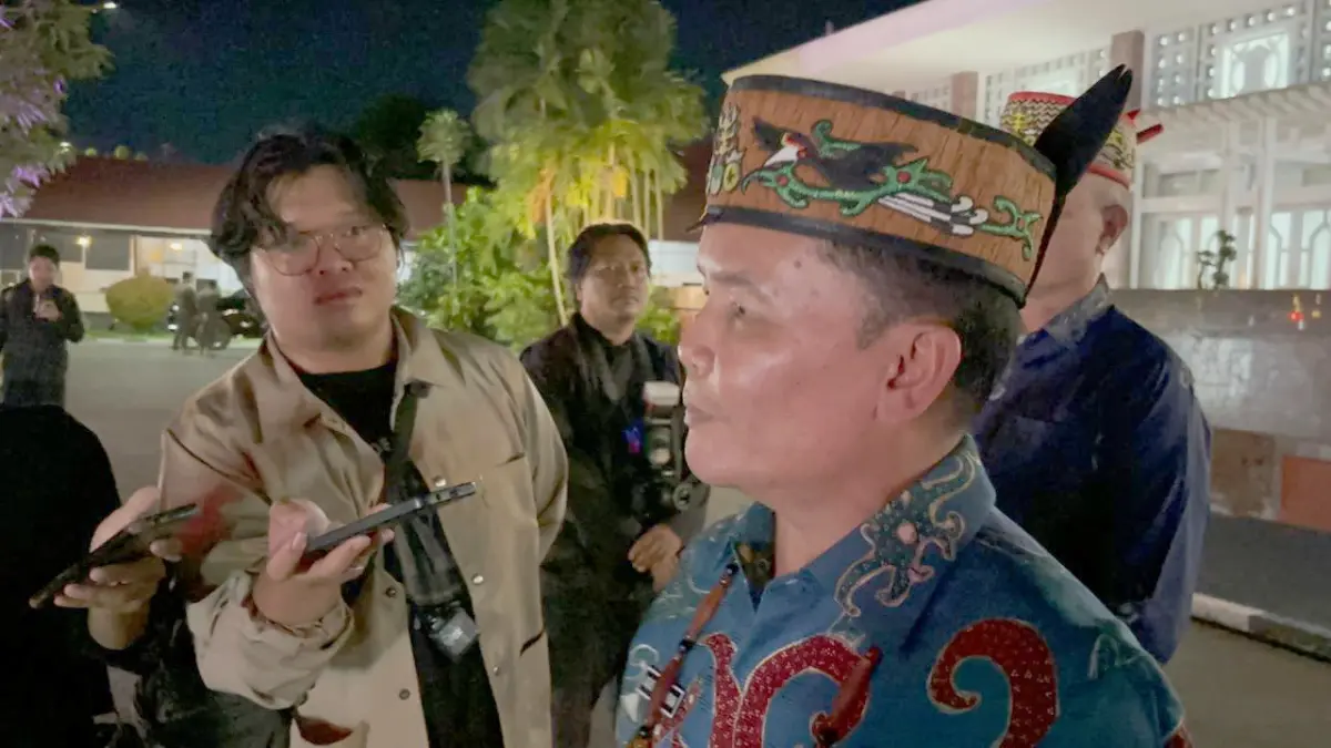 Gubernur Agustiar Sabran komentari soal rencana WFH. RIFQI/KALTENG POS.