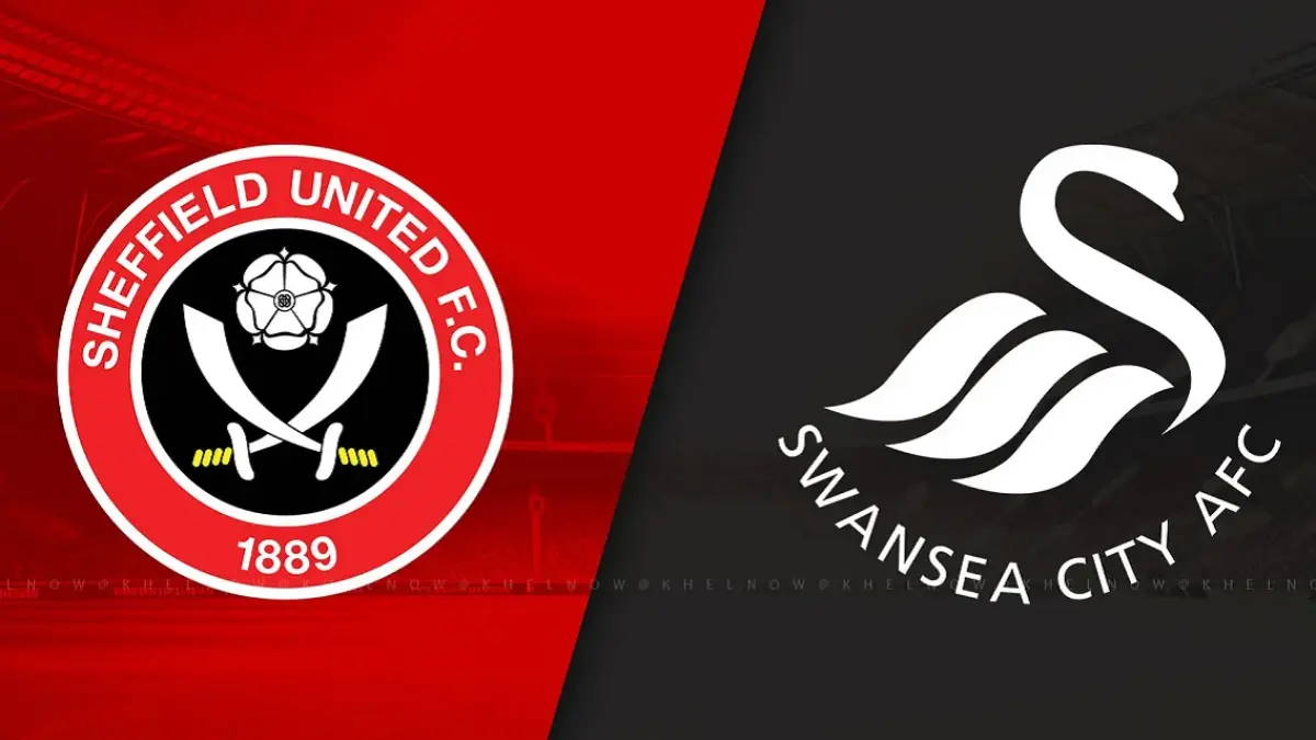 Sheffield United bersiap menjamu Swansea City di Stadion Bramall Lane dalam laga lanjutan EFL Championship 2025/2206, Jumat (3/4/2026) malam WIB. (Sumber: khelnow.com)