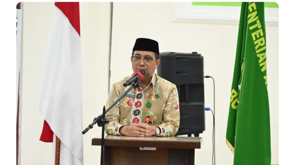 Kepala Kantor Wilayah Kementerian Agama Provinsi Kalimantan Tengah, HM Yusi Abdhian