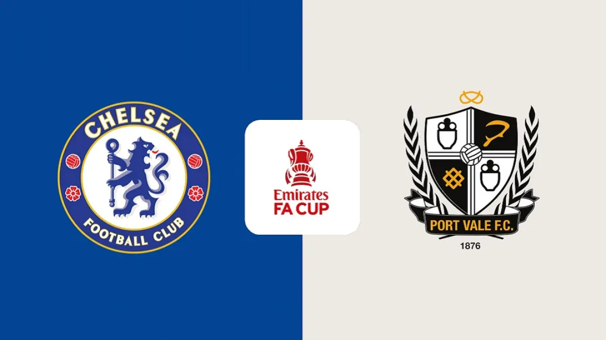 Raksasa sepak bola Inggris Chelsea bersiap menjajal kekuatan tim kuda hitam Port Vale di Stamford Bridge pada babak perempat final Piala FA 2025/2026, Sabtu (4/4/2026) malam WIB. (Sumber: dazn.com)