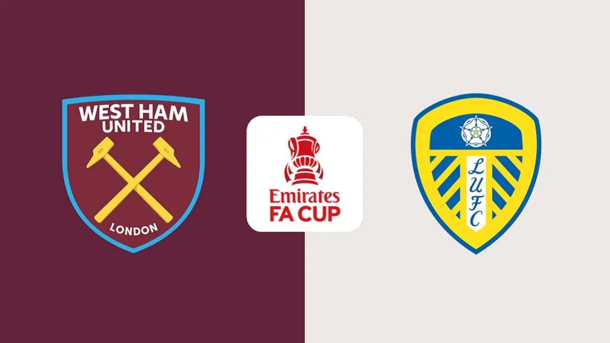 West Ham bersiap menjajal kekuatan Leeds United di London Stadium dalam laga perempat final Piala FA 2025/2026, Minggu (5/4/2026) malam WIB. (Sumber: dazn.com)
