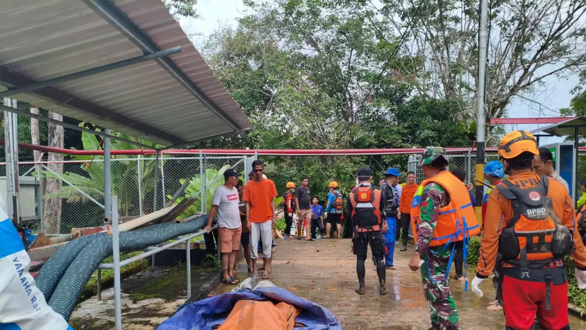 Evaluasi korban kedua&nbsp; Aleksandro B Anggasa di Jetty PT. MPG. RENO SAPUTRA/KALTENG POS