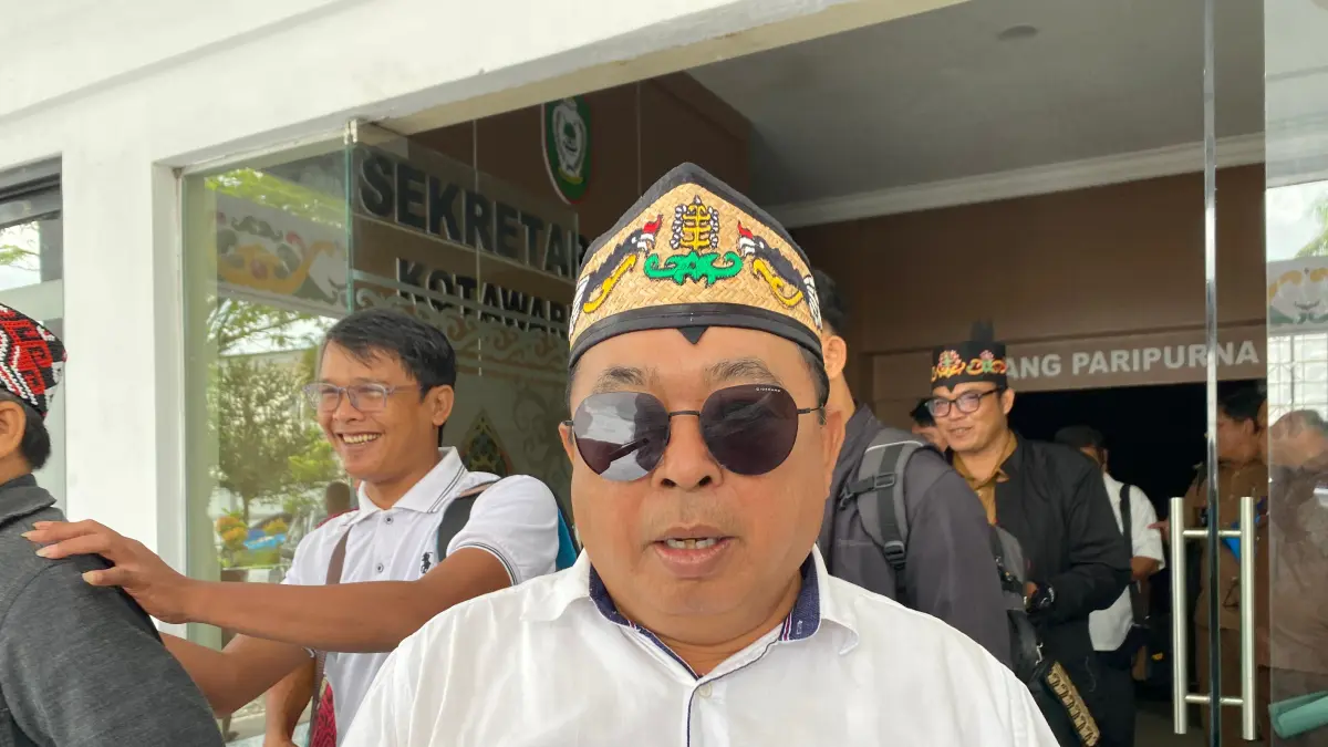 Ketua Amplas Kotim, Audy Valent ancam jemput Bupati Kotim.