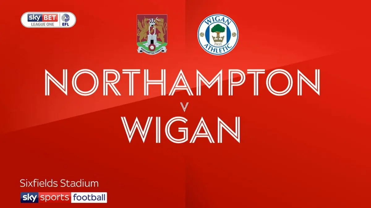 Northampton Town bersiap menjajal kekuatan Wigan Athletic di Sixfields Stadium dalam laga lanjutan EFL League One 2025/2026, Senin (6/4/2026) malam WIB. (Sumber: skysports.com)
