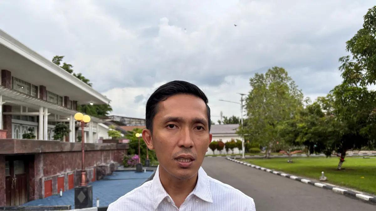 Plt Kepala Diskominfosantik Kalimantan Tengah, Rangga Lesmana komentari banyaknya hoaks