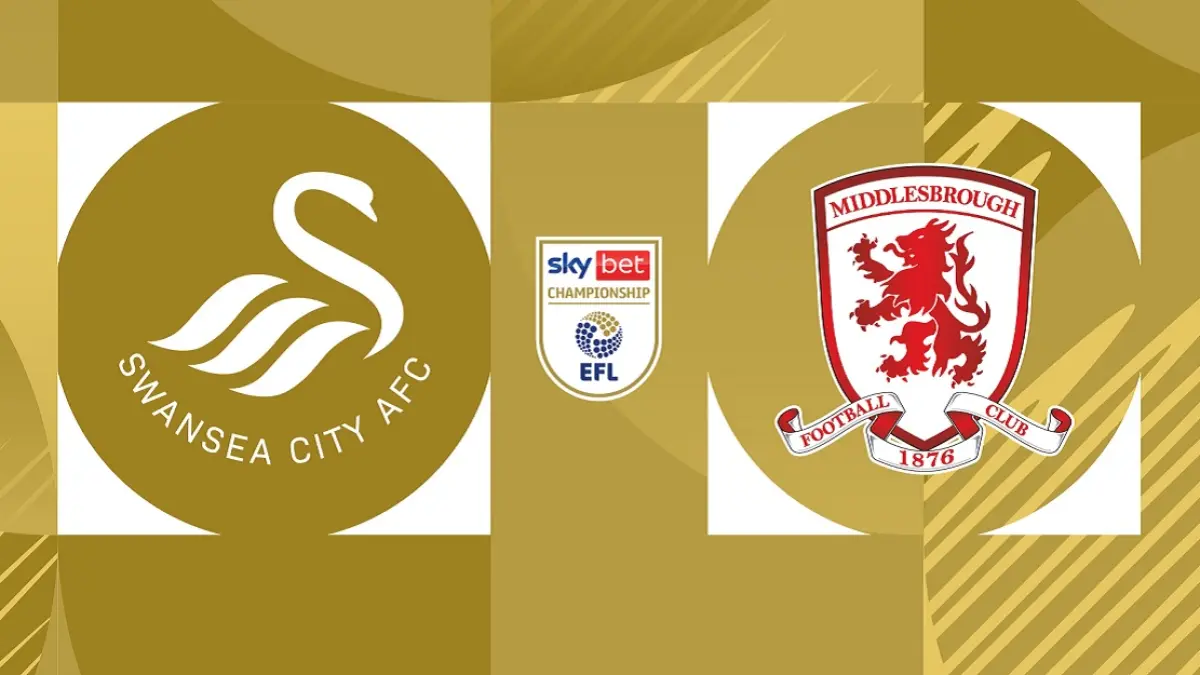 Swansea City bersiap menjamu Middlesbrough di Stadion Swansea.com dalam laga lanjutan EFL Championship 2025/2026, Senin (6/4/2026) malam WIB. (Sumber: content.astro.com.my)