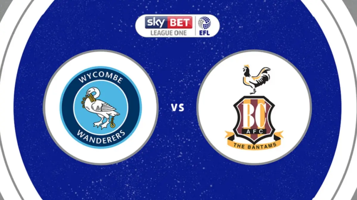 Wycombe Wanderers bersiap menjamu Bradford City di Stadion Adams Park dalam laga lanjutan EFL League One 2025/2026, Senin (6/4/2026) malam WIB. (Sumber: watchisup.com)