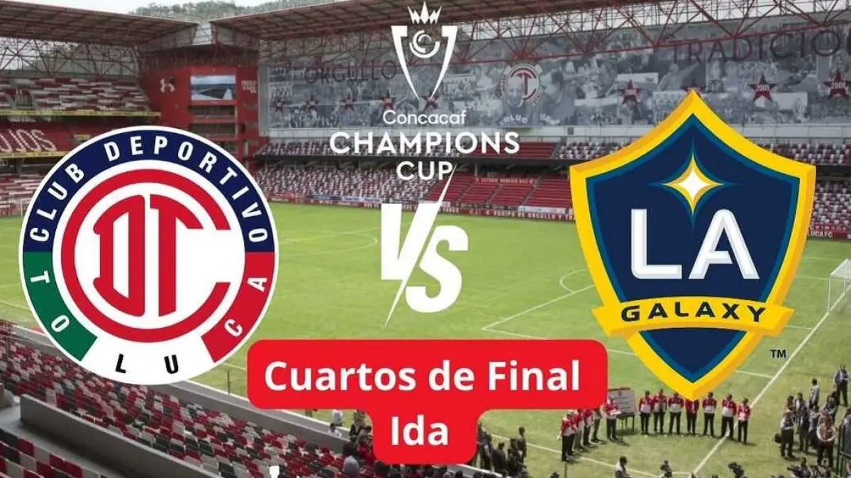 Deportivo Toluca FC bersiap menjajal kekuatan LA Galaxy di Estadio Nemesio Díez pada leg pertama babak perempat final Piala Champions CONCACAF 2026, Kamis (9/4/2026) pagi WIB. (Sumber: mediotiempo.com)