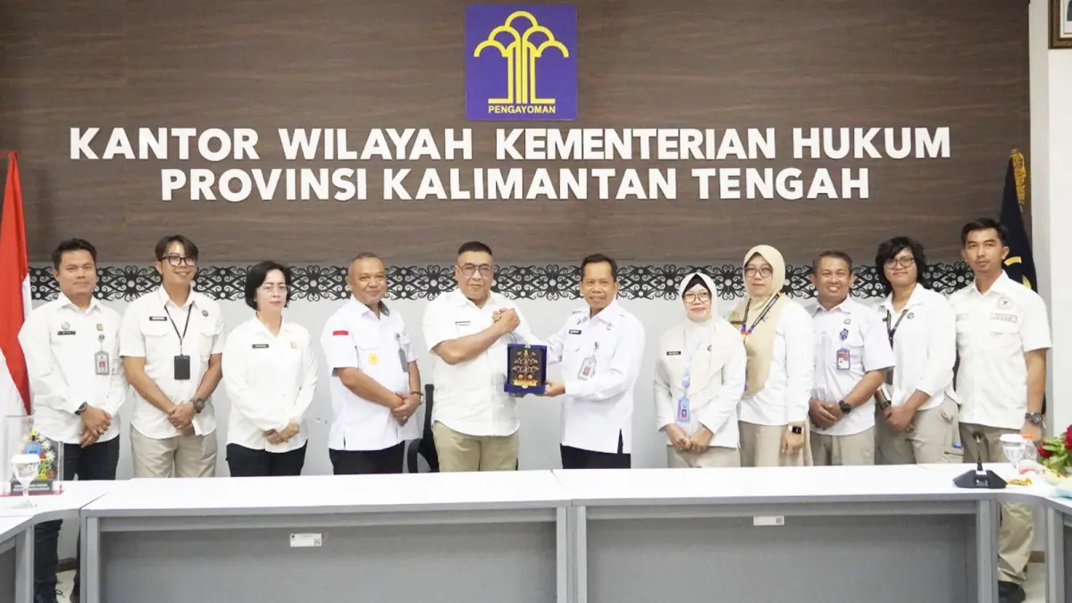 Kemenkum dan BNN saling sinergi beri pelayanan hukum.KEMENKUM