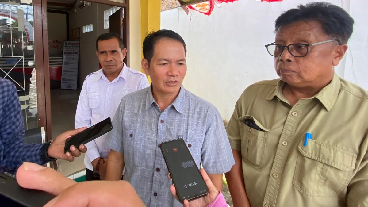 Ketua KONI Kotim, Alexius Esliter menyebut Kotim sudah daftar Porprov Kalteng 2026. MIFTAH/KALTENGPOS.JAWAPOS.COM
