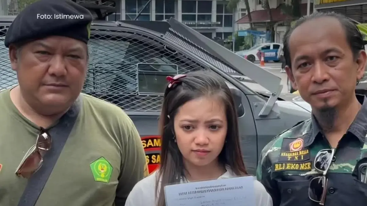 Intan melaporkan suaminya Rey ke polisi.