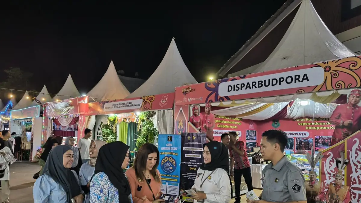 Kemenkum Kalteng hadir di Expo Kapuas.HUMAS