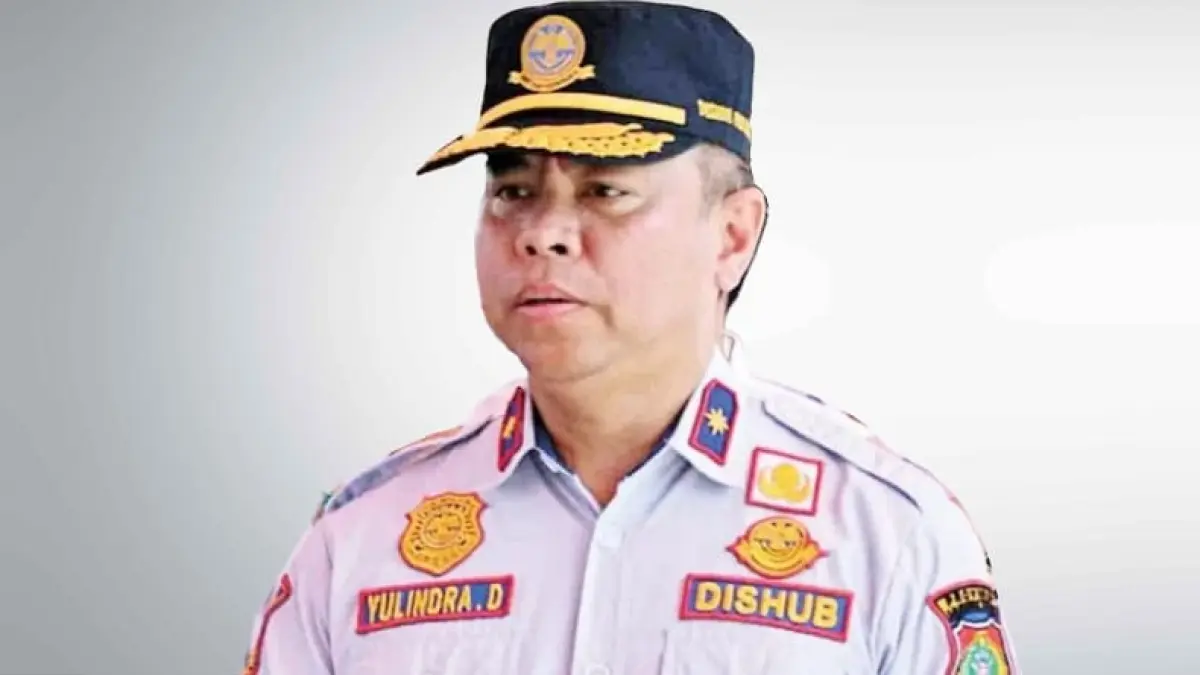 Kepala Dinas Perhubungan Kalteng Yulindra Dedy