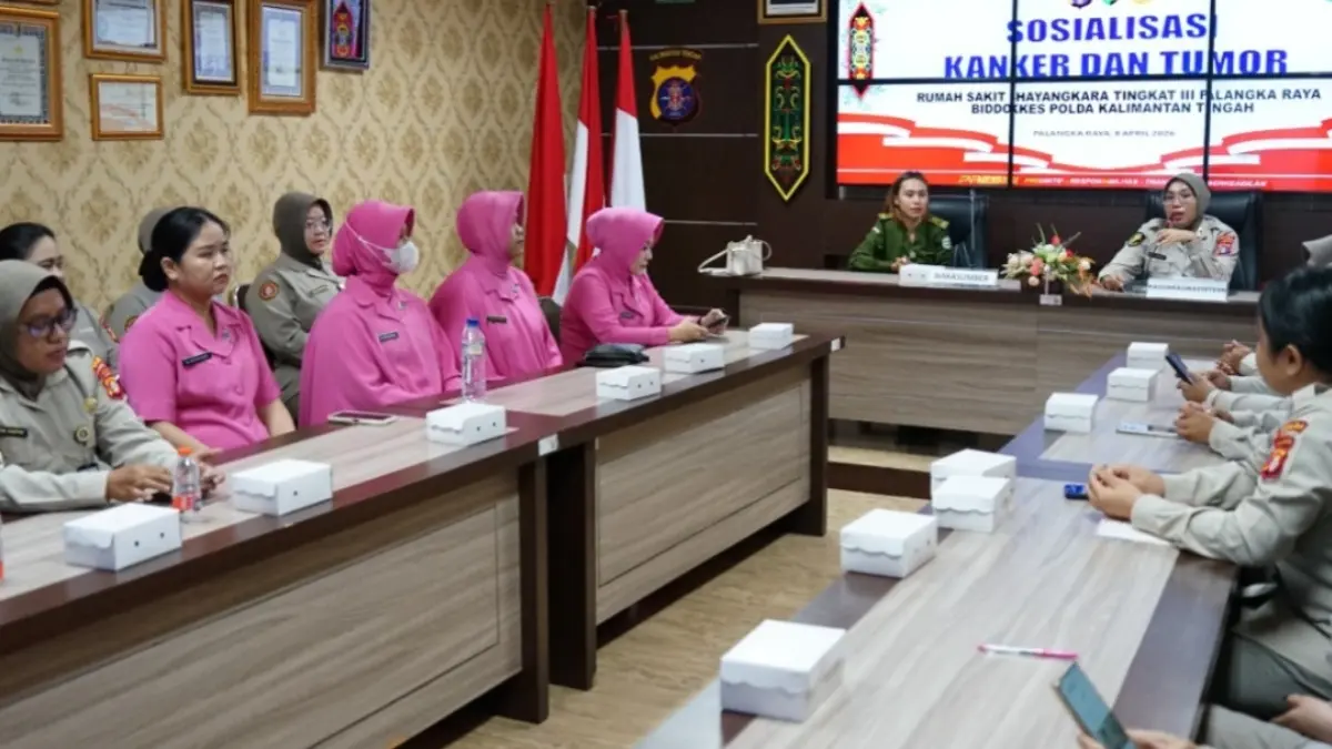 Sosialisasi penyakit kanker dan tumor. HUMAS