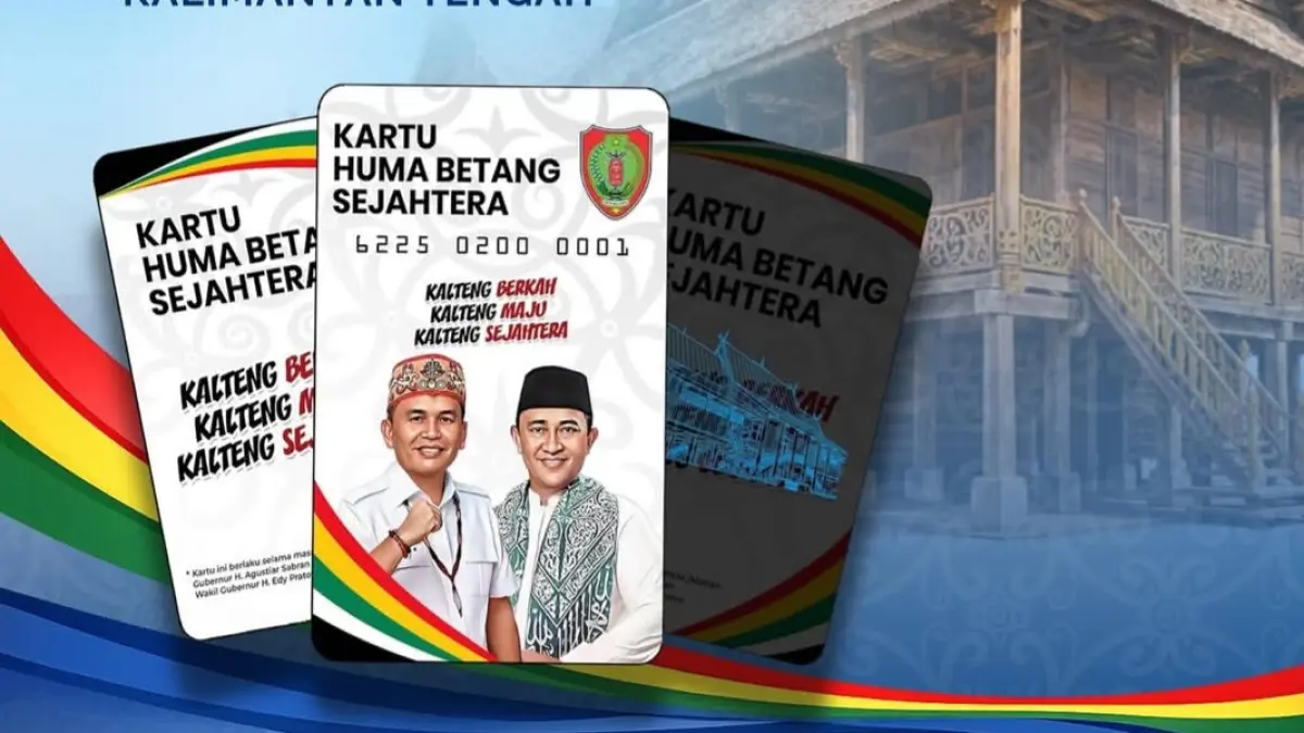 Kartu Huma Betang Sejahtera.DISKOMINFOSANTIK