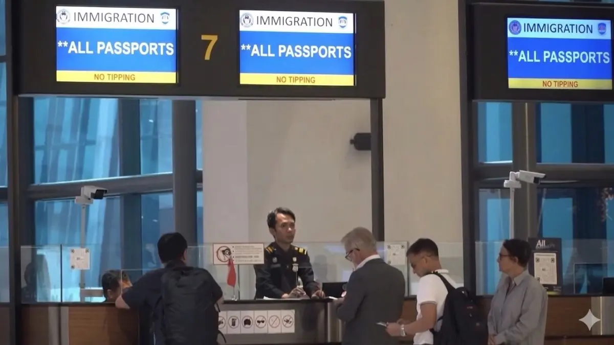 Layanan Imigrasi di bandara