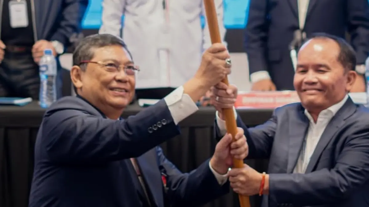 Agustiar Sabran terpilih sebagai Ketua Umum PB Percasi.Instagram PB Percasi