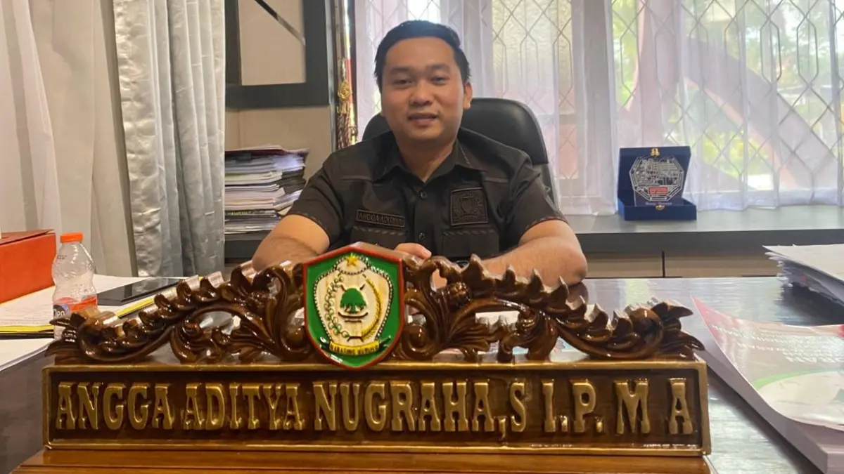 Ketua Komisi I DPRD Kotim, Angga Aditya Nugraha 
