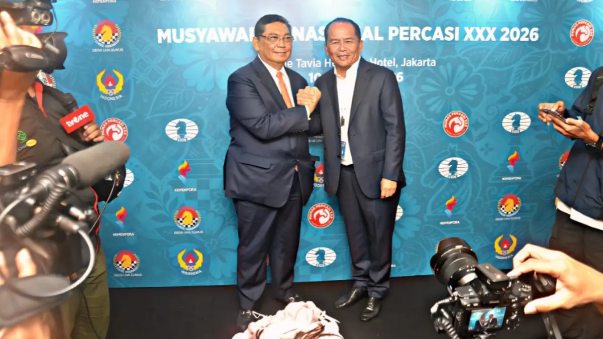 Tongkat estafet kepemimpinan PB Percasi resmi berpindah tangan ke H Agustiar Sabran. Humas