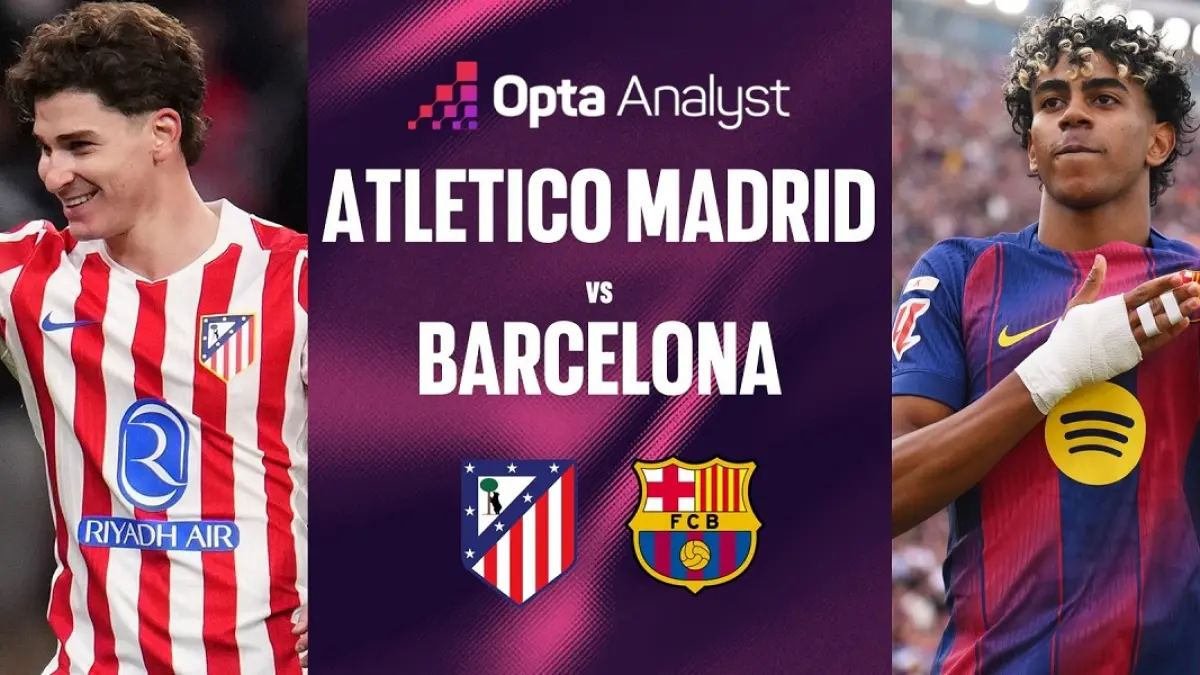 Atletico Madrid bersiap menjamu Barcelona di Stadion Wanda Metropolitano pada leg kedua babak perempat final Liga Champions UEFA musim 2025/2026, Rabu (15/4/2026) dini hari WIB. (Sumber: theanalyst.com)