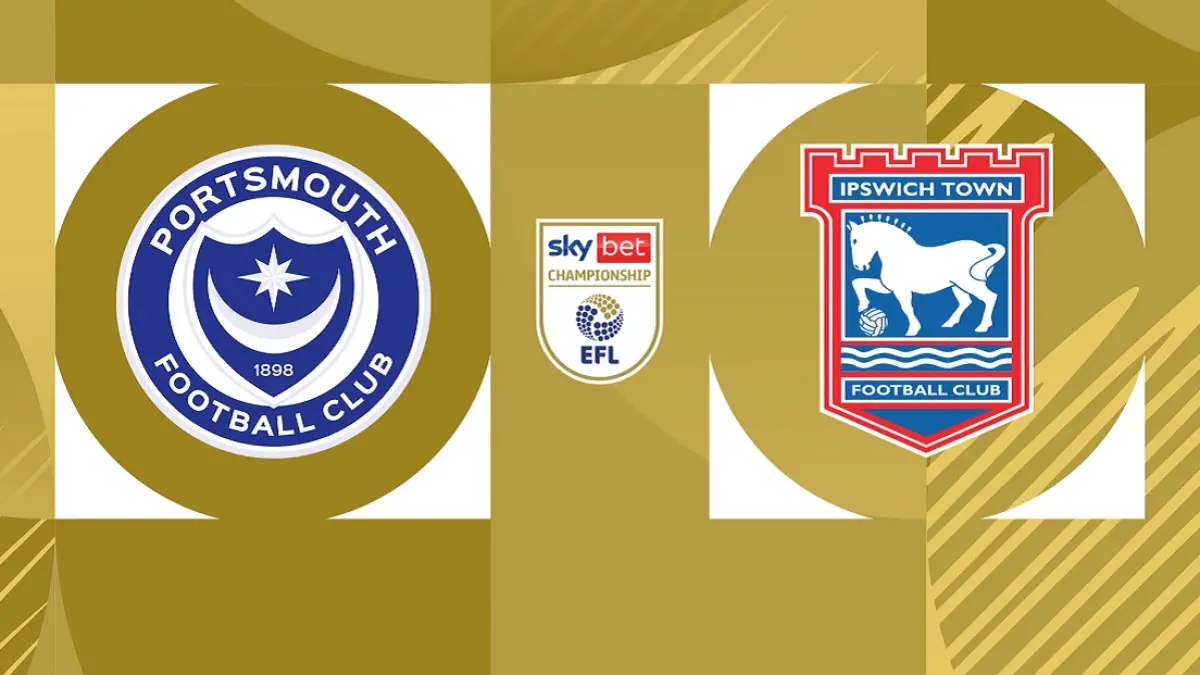 Portsmouth bersiap menjajal kekuatan Ipswich Town di Stadion Fratton Park pada pekan ke-26 EFL Championship 2025/2026, Rabu (15/4/2026) dini hari WIB. (Sumber: content.astro.com.my)