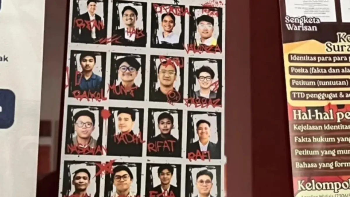 Tampang pelaku pelecehan FH UI.