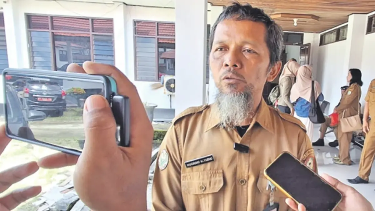 Kabid PPP Dinas Kesehatan Kotim, Nugroho Kuncoro Yudho
