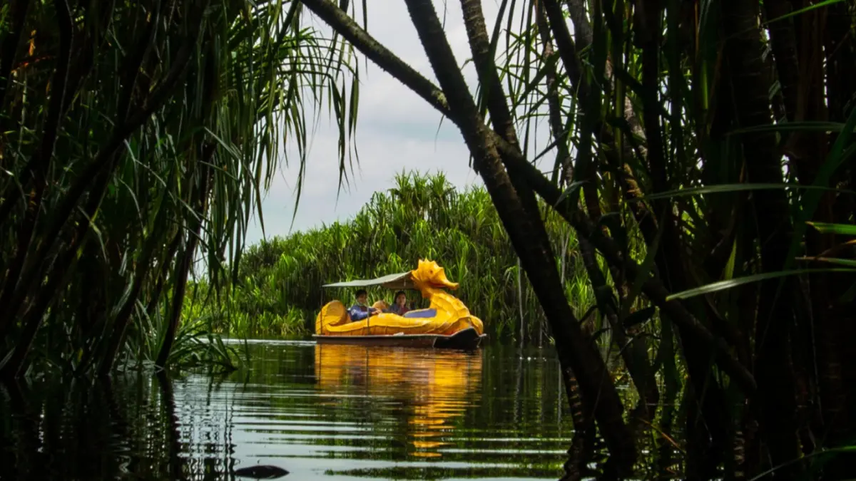 Sektor pariwisata di Kalteng pada Februari 2026 menurun.Dok Agus Pramono/kaltengpos.jawapos.com
