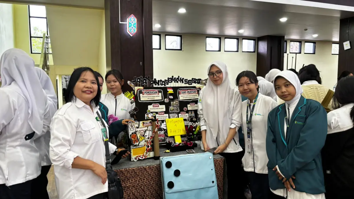 PEMBUKAAN PAMERAN : Pameran dan Penyuluhan Pendidikan Budaya Antikoprusi yang dilaksanakan oleh Potekkes Palangka Raya, Kamis (16/4). HUMAS POLTEKKES&nbsp;