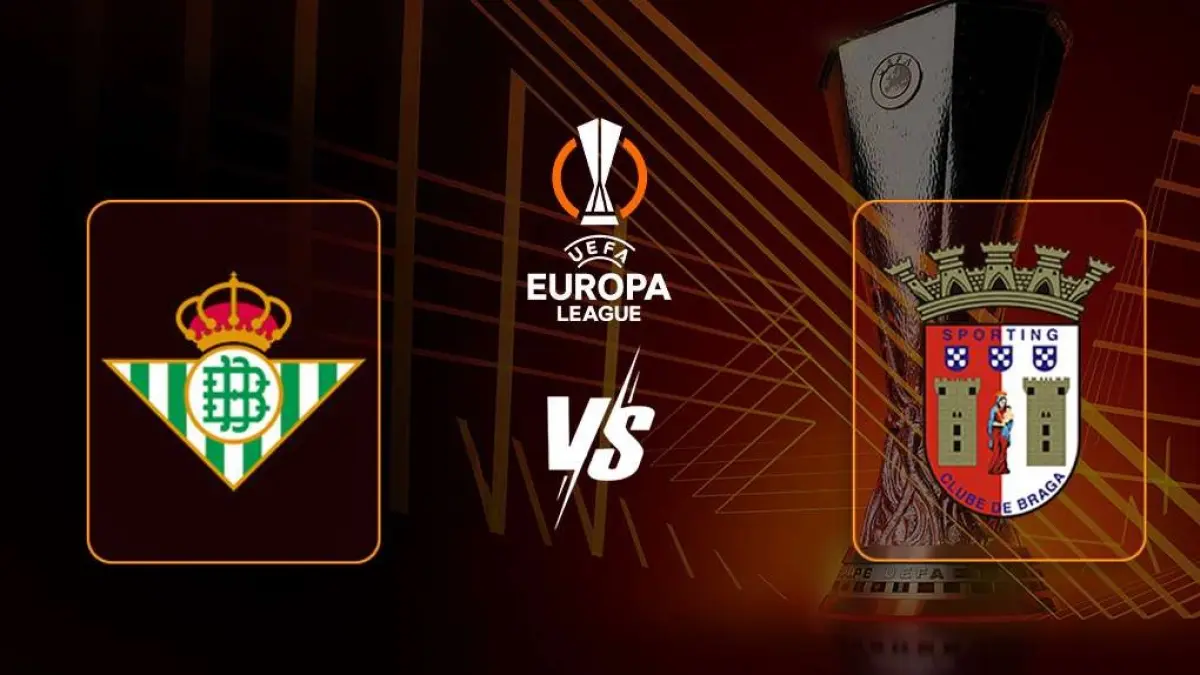 Real Betis bersiap menjamu Sporting Braga di Stadion La Cartuja pada leg kedua babak perempat final UEFA Europa League 2025-2026, Jumat (17/4/2026) dini hari WIB. (Sumber: tapmad.com)