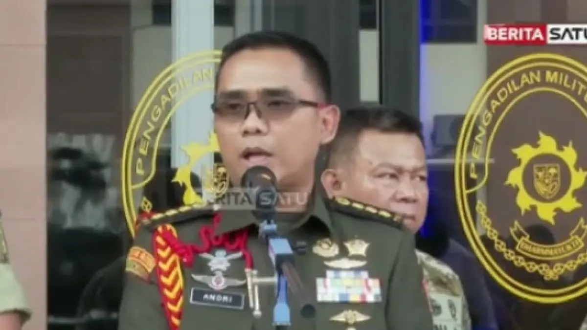 Penyampaian motif penyiraman Kepada Andrie Yunus. Berita Satu