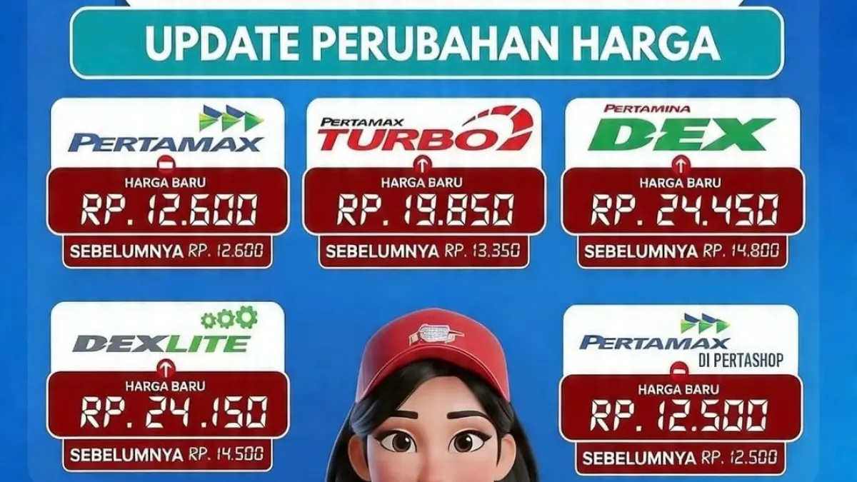 Tabel harga terbaru BBM.Instagram/Pertamina Kalteng