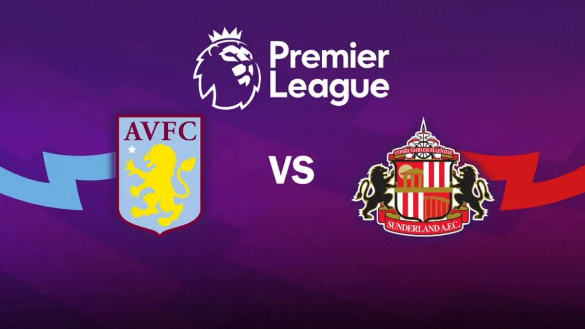 Aston Villa dijadwalkan menjamu Sunderland di Stadion Villa Park pada pekan ke-33 Premier League 2025/2026, Minggu (19/4/2026) malam WIB. (Sumber: go3.lt)