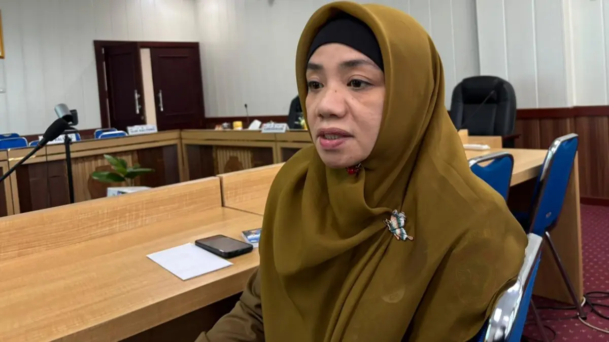 Kepala Dinas Koperasi dan UKM Kalteng, Rahmawati&nbsp;