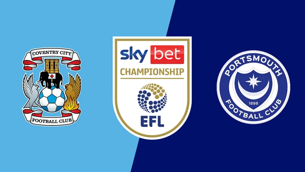 Coventry City akan menjajal kekuatan Portsmouth di Stadion Ricoh Arena pada pekan ke-44 EFL Championship 2025-2026, Rabu (22/4/2026) dini hari WIB. (Sumber: paramountplus.com)