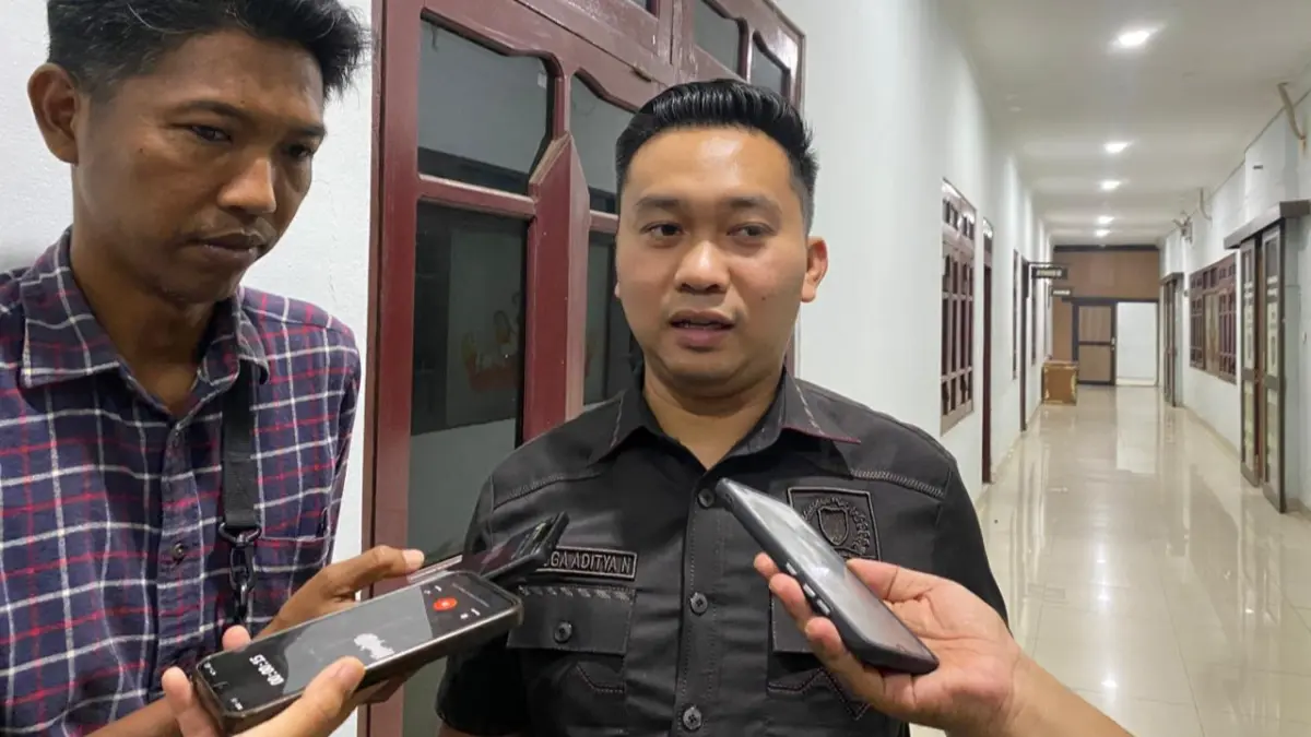 Ketua Komisi I DPRD Kotim, Angga Aditya Nugraha.
