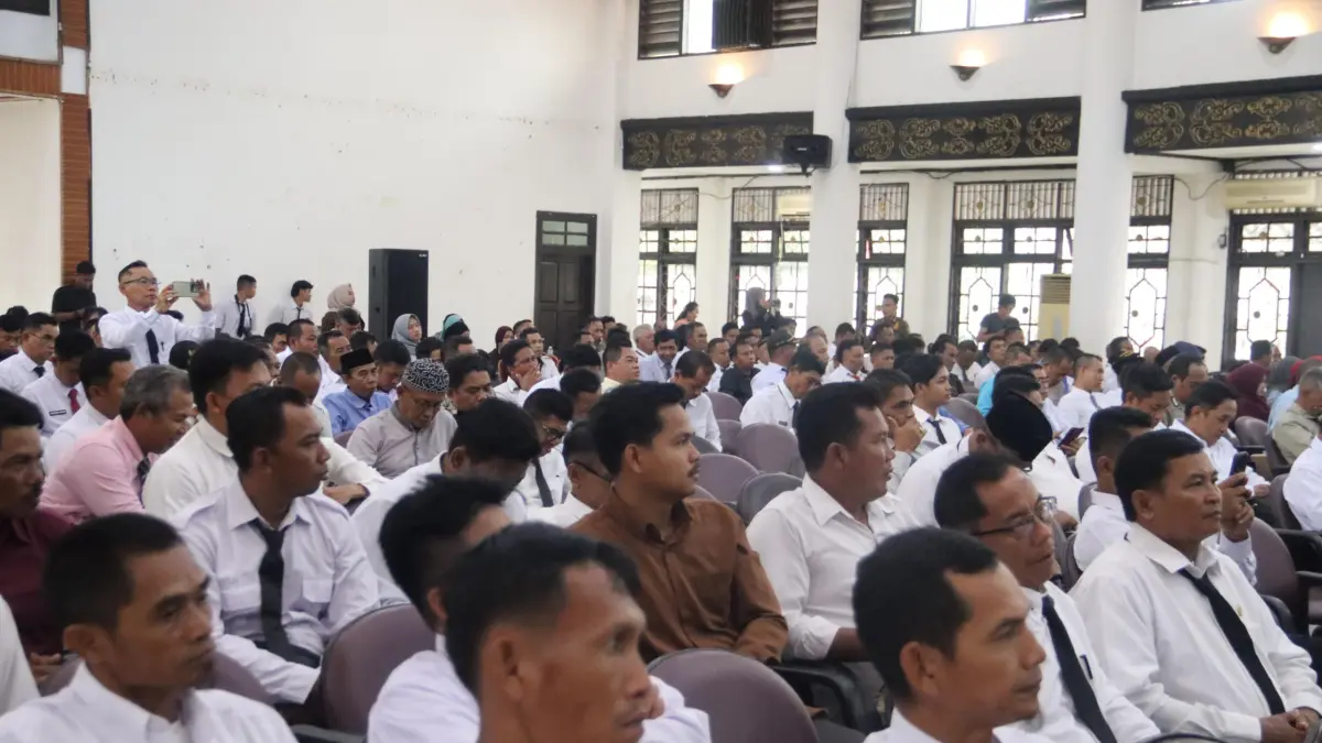 Peserta pelatihan paralegal di Kotim.Humas