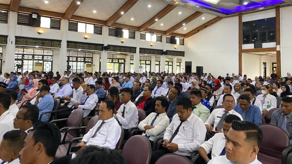 Peserta pelatihan Paralegal Posbankum.Miftah/kaltengpos.jawapos.com