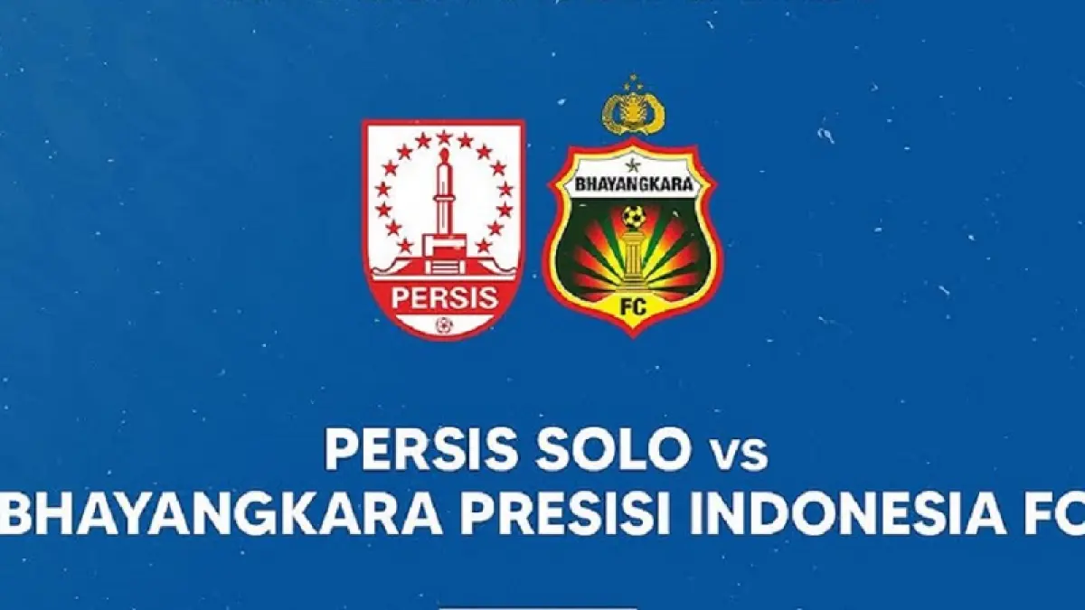 Persis Solo bersiap menghadapi Bhayangkara FC di Stadion Manahan dalam laga lanjutan BRI Super League 2025-2026, Rabu (22/4/2026) sore WIB. (Sumber: Instagram@liga1match)