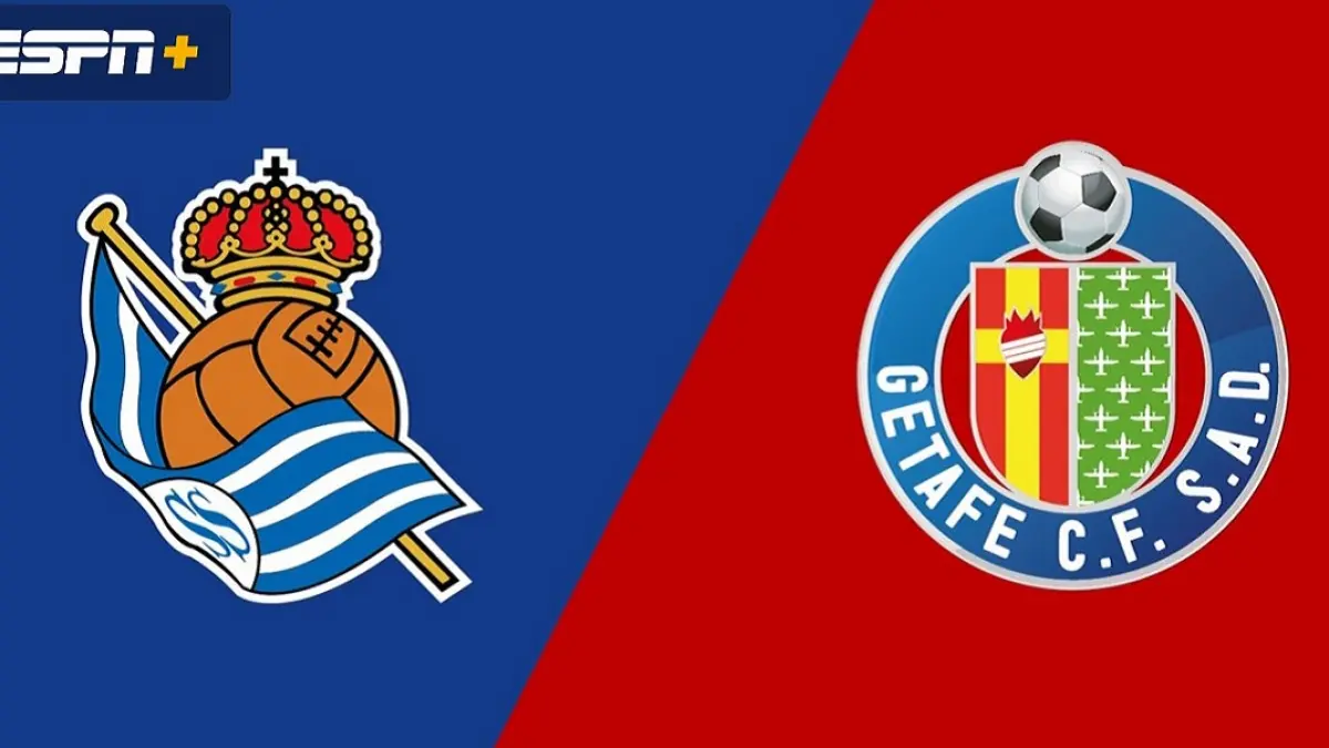 Real Sociedad bersiap menjamu Getafe di Stadion Anoeta dalam laga lanjutan La Liga 2025-2026, Kamis (23/4/2026) dini hari WIB. (Sumber: global.espn.com)