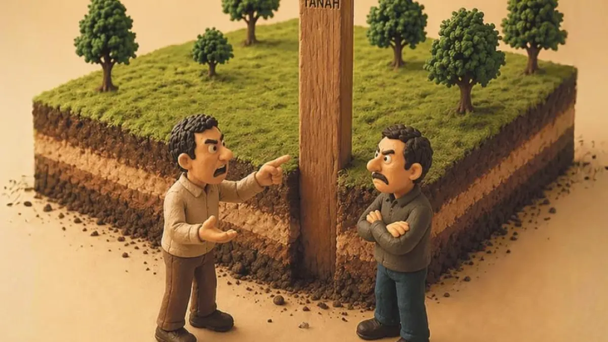 Ilustrasi soal agraria di Kalteng.