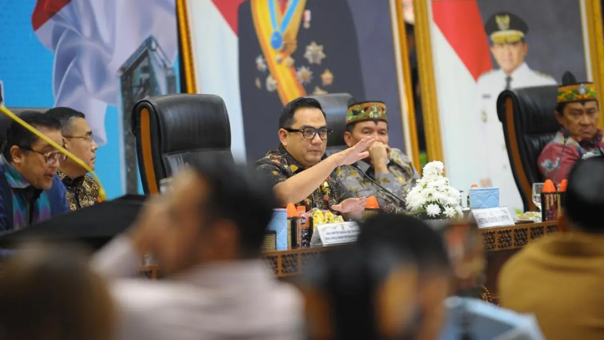 Kunjungan kerja Komisi II DPR RI bersama Kementerian ATR/BPN RI ke Kalimantan Tengah bahas pertanahan dan optimalisasi peran GTRA.Arief Prathama/Kalteng Pos