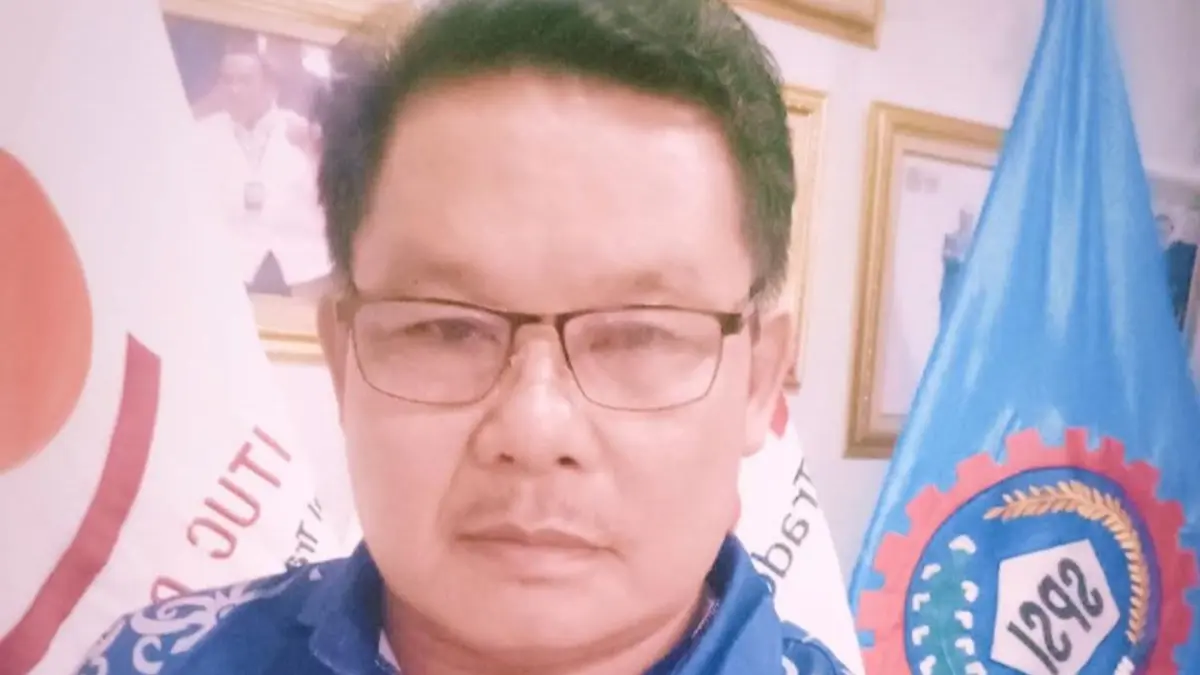 Nasarie selaku Ketua PD FSP PP KSPSI Kalimantan Tengah imbau tak ada unjuk rasa jelang May Day 2026