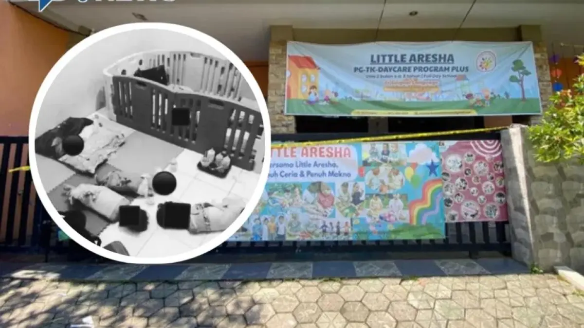 13 orang menjadi tersangka kasus kekerasan di Daycare Little Aresha.Instagram/@pointnews