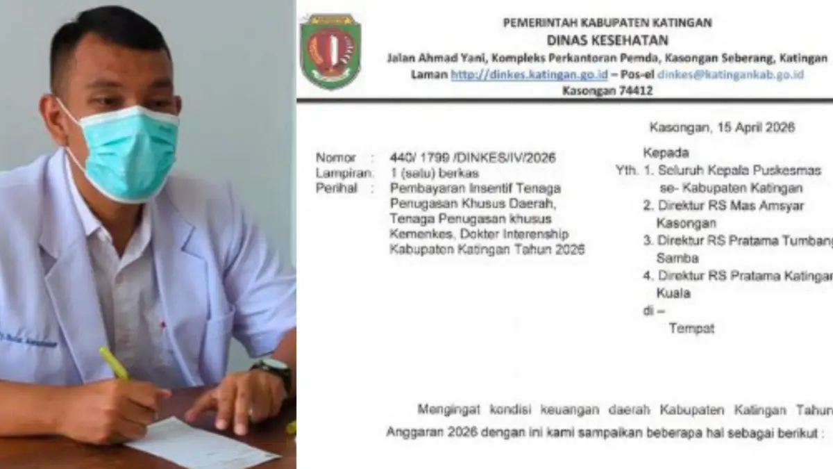 Dokter Yosua curhat insentif daerah tak dibayar Pemkab Katingan.Instagram/@drgyosua