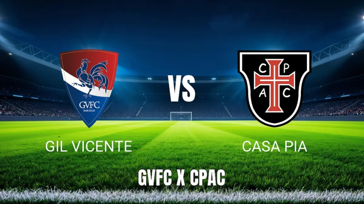 Gil Vicente bersiap menjajal kekuatan Casa Pia di Stadion Cidade de Barcelos dalam laga pekan ke-31 lanjutan Primeira Liga 2025-2026, Selasa (28/4/2026) dini hari WIB. (Sumber: lancedojogo.com.br)