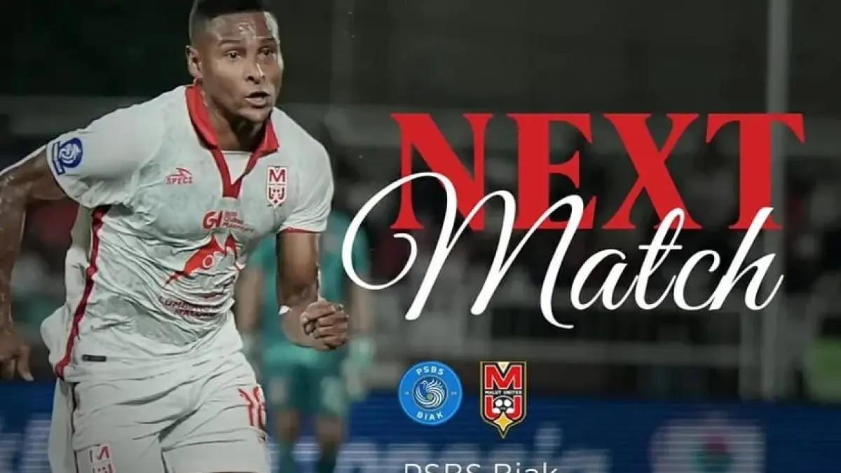 PSBS Biak bersiap menjajal kekuatan Malut United di Stadion Maguwoharjo dalam laga pekan ke-30 BRI Super League musim 2025-2026, Selasa (28/4/2026) malam WIB. (Sumber: Instagram @malutunitedfc)