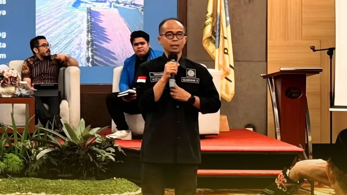 Asintel Hendri Hanafi hadir sebagai narasumber dalam dialog public soal Agraria.Penkum