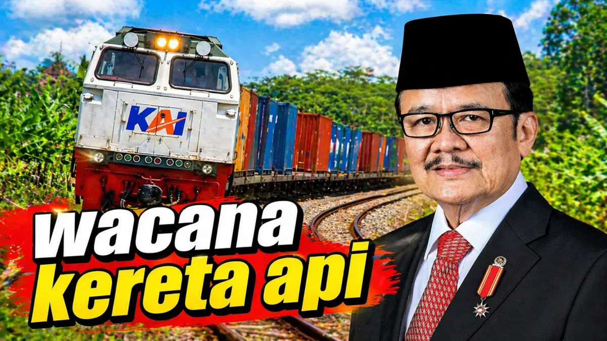 Teras Narang buka suara terkait wacana kereta api di Kalteng.